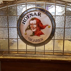 glas in lood sigaren
